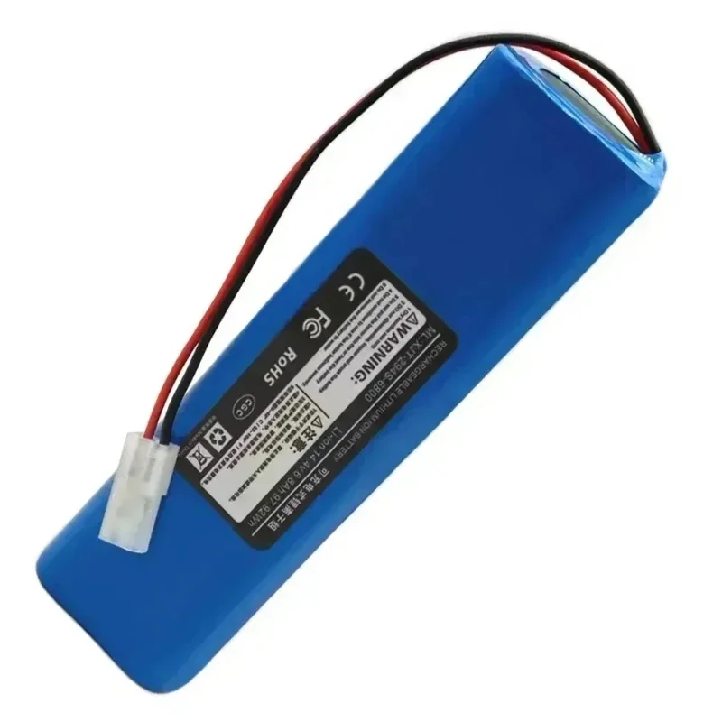 2024 NEW 14.4V 12800mAh 100%New Battery INR18650 M26-4S2P For ROEMO SYB2 Robot Vacuum Cleaner