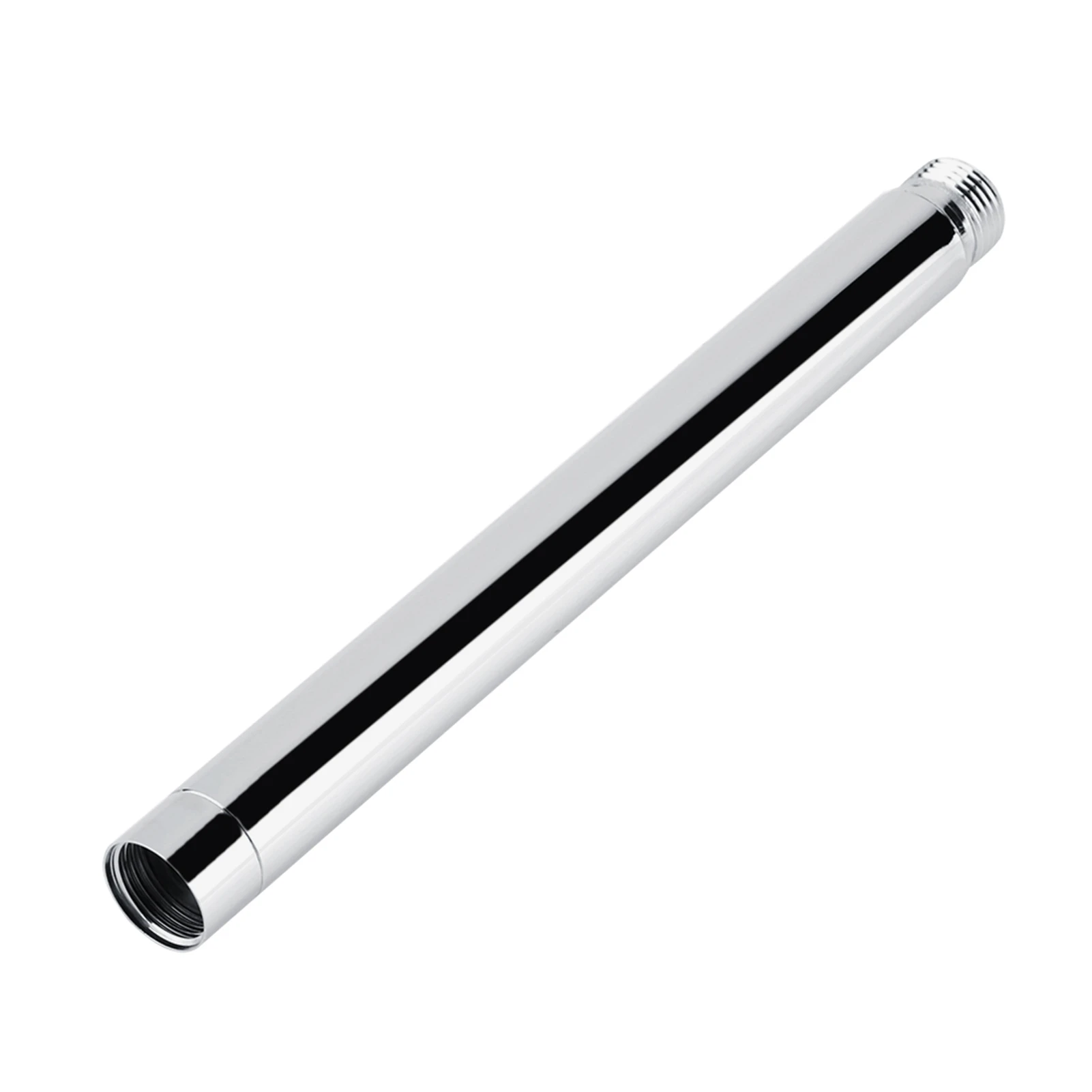 

8inch Stainless Steel Shower Extension Tube With Chrome Plating Round Shower Extension Tube Household Bathroom Accessories