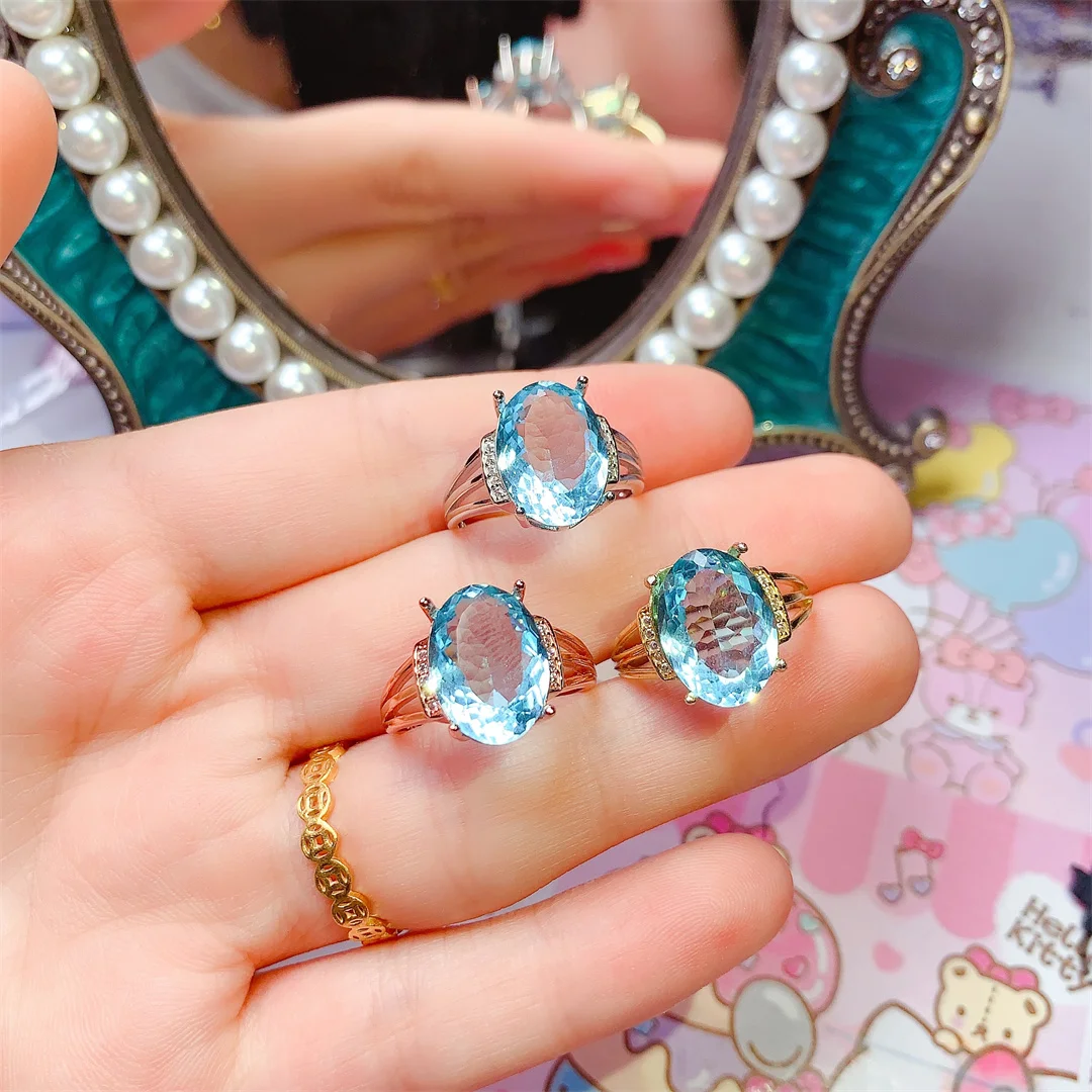 

Opulent Mystic Topaz Sterling Silver Ring Unique Designer Jewelry Fashion Forward Gift