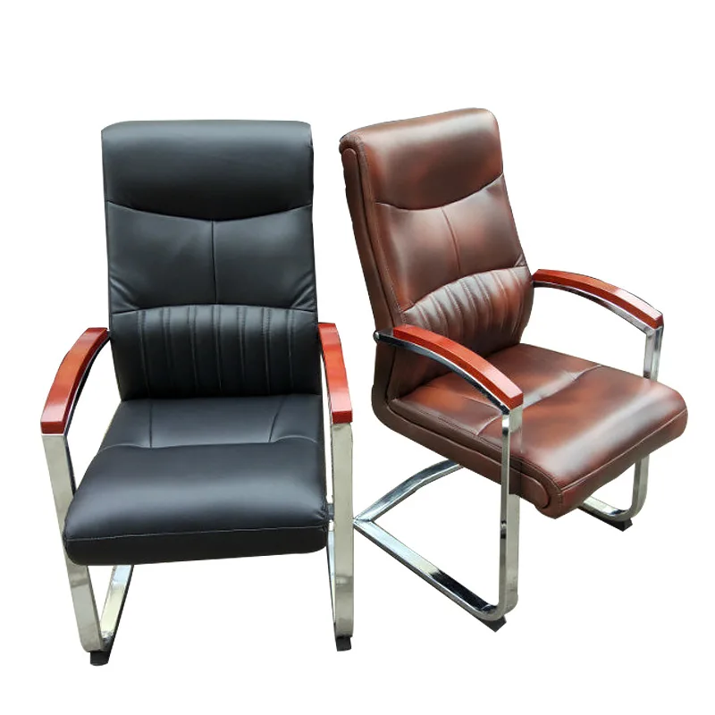 Conference Chair Computer Chair Bow Steel Frame Chair Chess and Card Mahjong Household Rotatable
