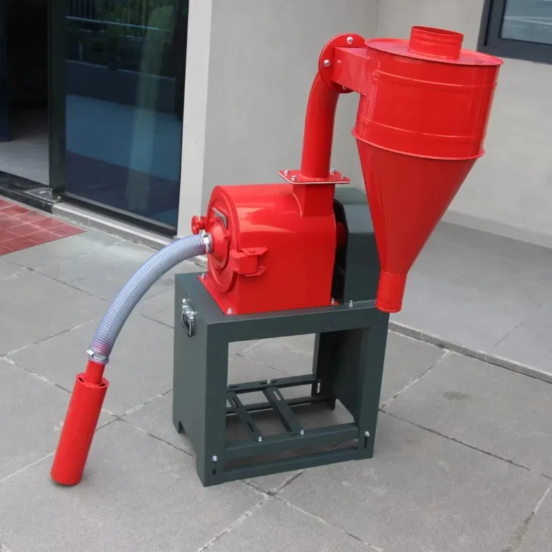 

Self-priming hammer flour mill feed chicken feed grinder small animal feed with whole set accessories