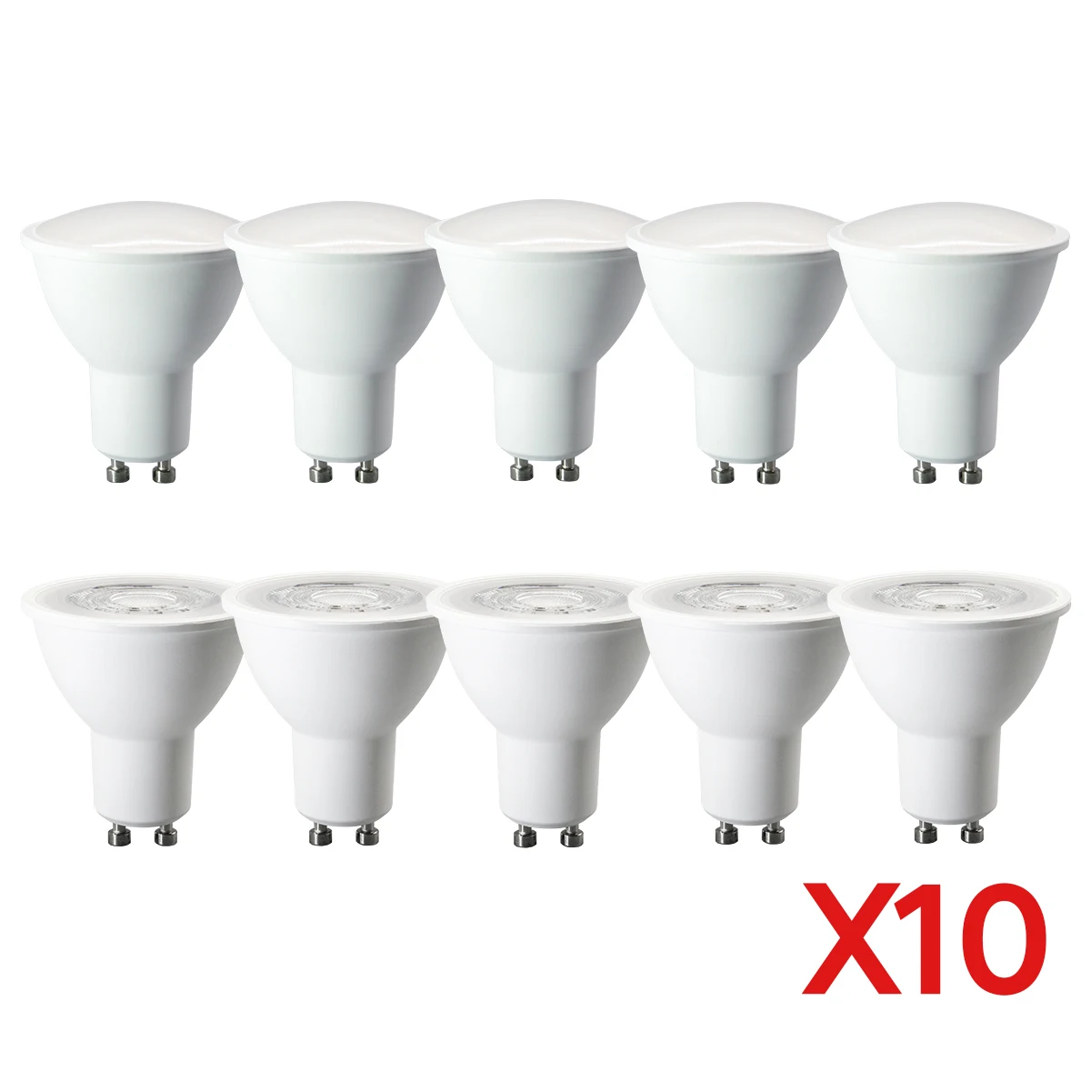 

10 шт. заводской прямой светодиодный прожектор GU10 3 Вт-9 Вт 220 В с высоким люменом заменяет галогенную лампу 50 Вт подходит для люстр вниз