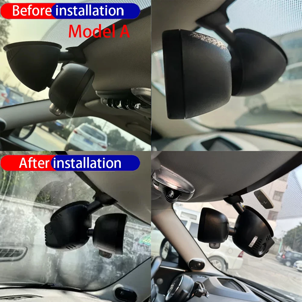 Dash Cam for Mini Clubman Clubvan Paceman Countryman Electric F60 R61 R55 Front Rear 4K DVR Driving Recorder Dashboard Camera