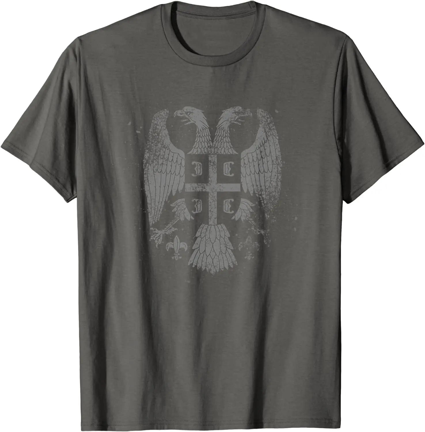 Serbian Double Headed Eagle Tshirt for A Serbia Fan T-Shirt Short Sleeve Casual Cotton O-Neck Summer Tees