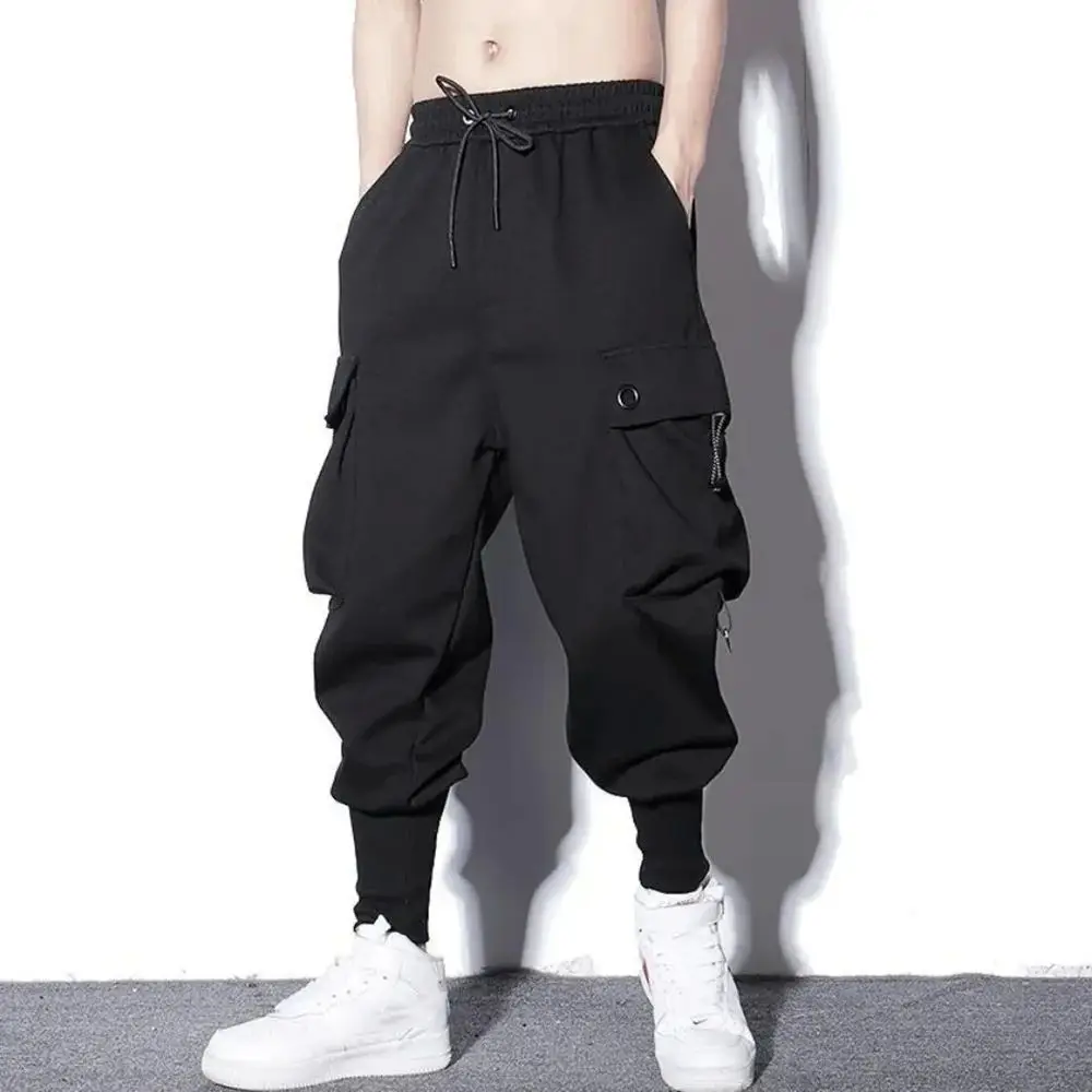 

Loose Harem Pants Men Cargo Trousers Hip Hop Outdoor Casual Straight Leg Eighteen Pants Youthful Vitali Sle Other Brand