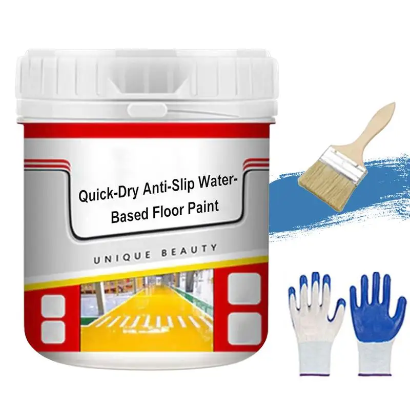 

Anti-Slip Concrete Floor Paint Quick-Dry Anti-Slip Coating Waterproof Concrete Paint Garage Door Paint Garage Floor Coating For