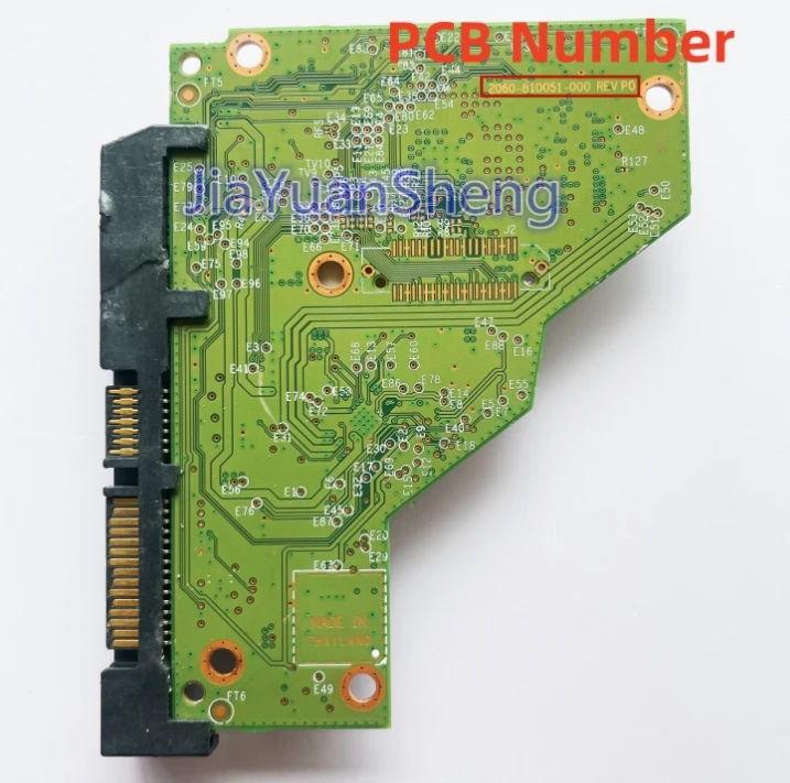 القرص الصلب الرقمي الغربي PCB 2060- 810051 -000 ريف P0