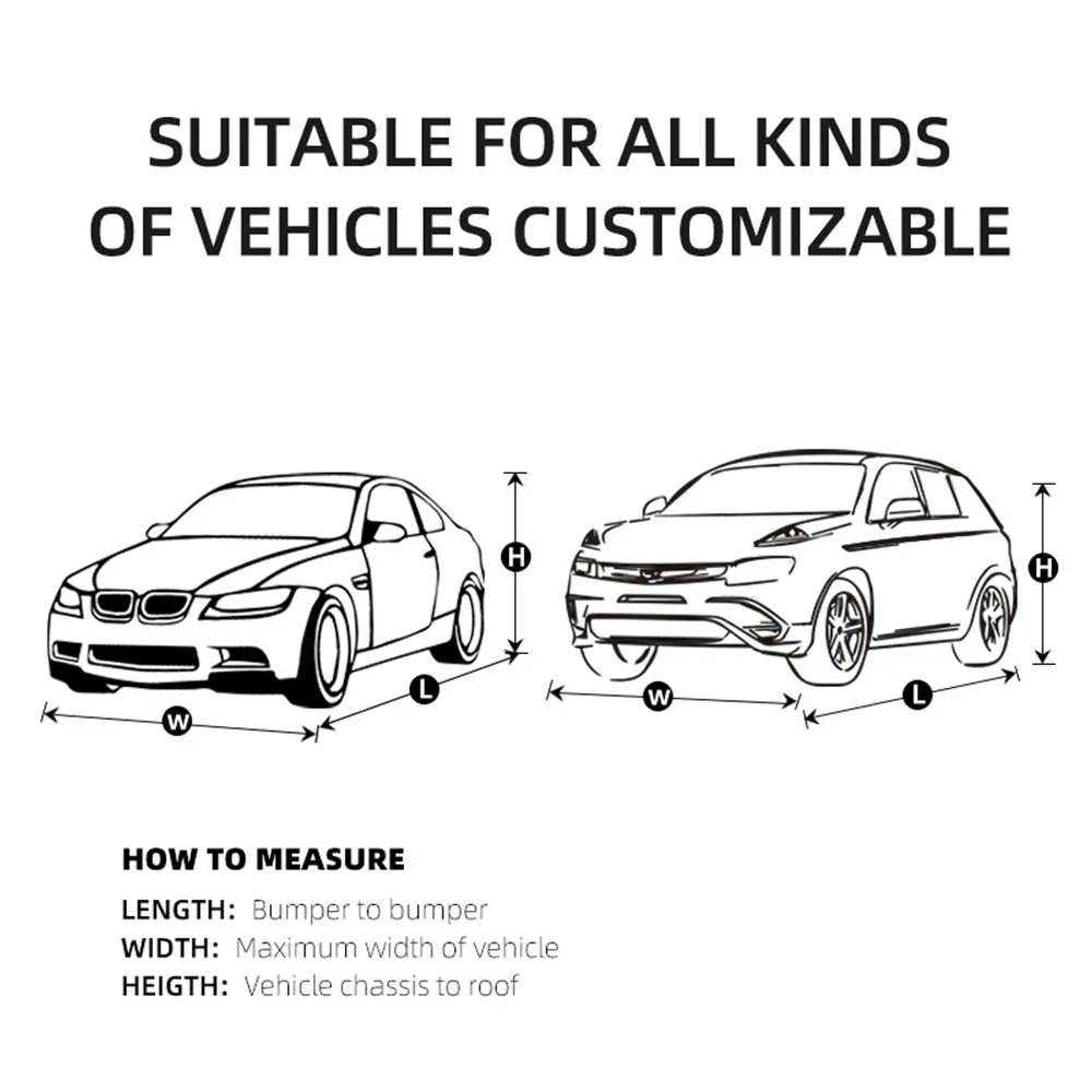 Car Covers Dust Snowproof Auto Sun Full Cover Waterproof ProtectorFor Toyota GR Sport Yaris Cross Fortuner SW4 Car Accessories