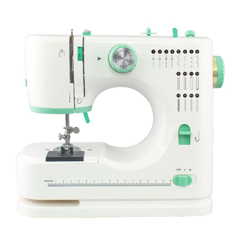 Mini Máquina de Coser Eléctrica Overlock FHSM-520 (16 Puntadas) Precio de Fábrica