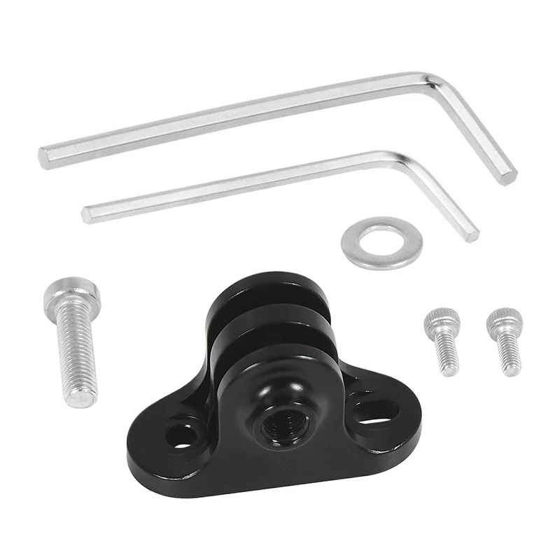 حامل كاميرا الحركة محول الدراجة الصغيرة جبل تمديد رمز متر قاعدة مقعد ثابت 20 مللي متر ل GoPro للدراجات الجبلية Garmin Bryton