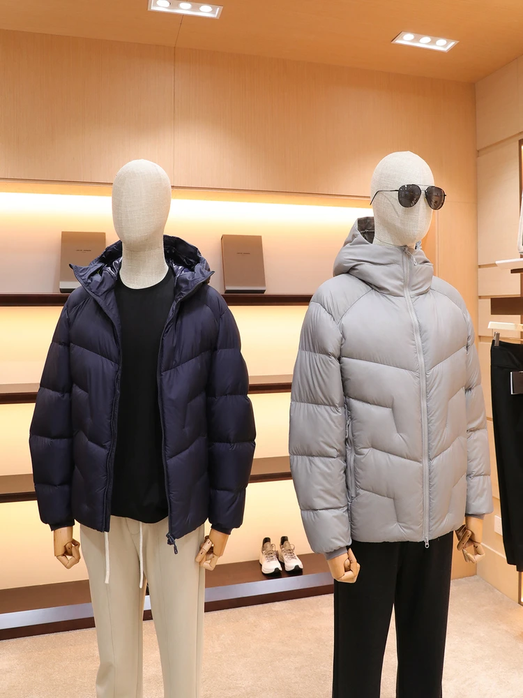 

Winter new urban outdoor warm lightweight couple bread down jacket