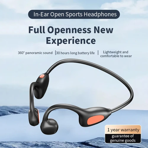 Imagen 2 del producto Xiaomi-auriculares de conducción de aire, cascos deportivos Bluetooth de conducción ósea 5,4 de alta calidad, estéreo Hifi, música con micrófono