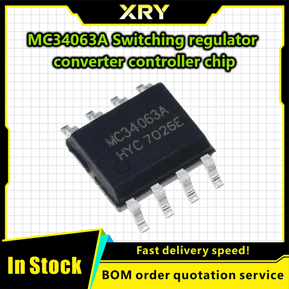 MC34063A MC34063 34063 SOP-8 In Stock