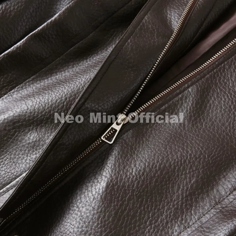 Neo Mint Autumn 2026 New Black PU Leather Jacket Woman Cool Retro Street Fashion Girls Faux Leather Aviator Coat Outerwear Women