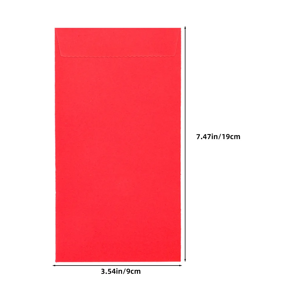 50Pcs Elegant Vintage Chinese Money Envelopes Red Envelopes for Cash Presentation Budgeting Savings Cash Holder