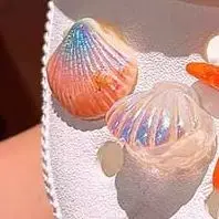 

DIY Ocean Starfish Set for Summer Shoes; Slipper and Sandal Hole Punch Charms; Seashell Women's Decorative Clips and Gifts