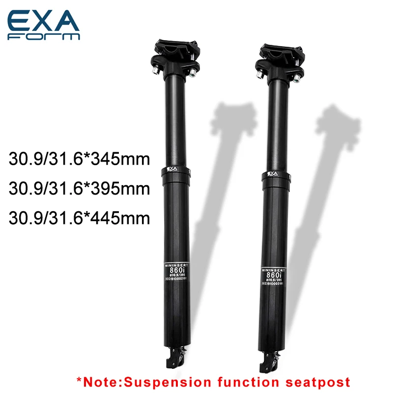 KS EXAForm 860i Suspension dropper Adjustable height Seat Tube Shock Absorber Damping Seat Post Internal Routing Remote Control