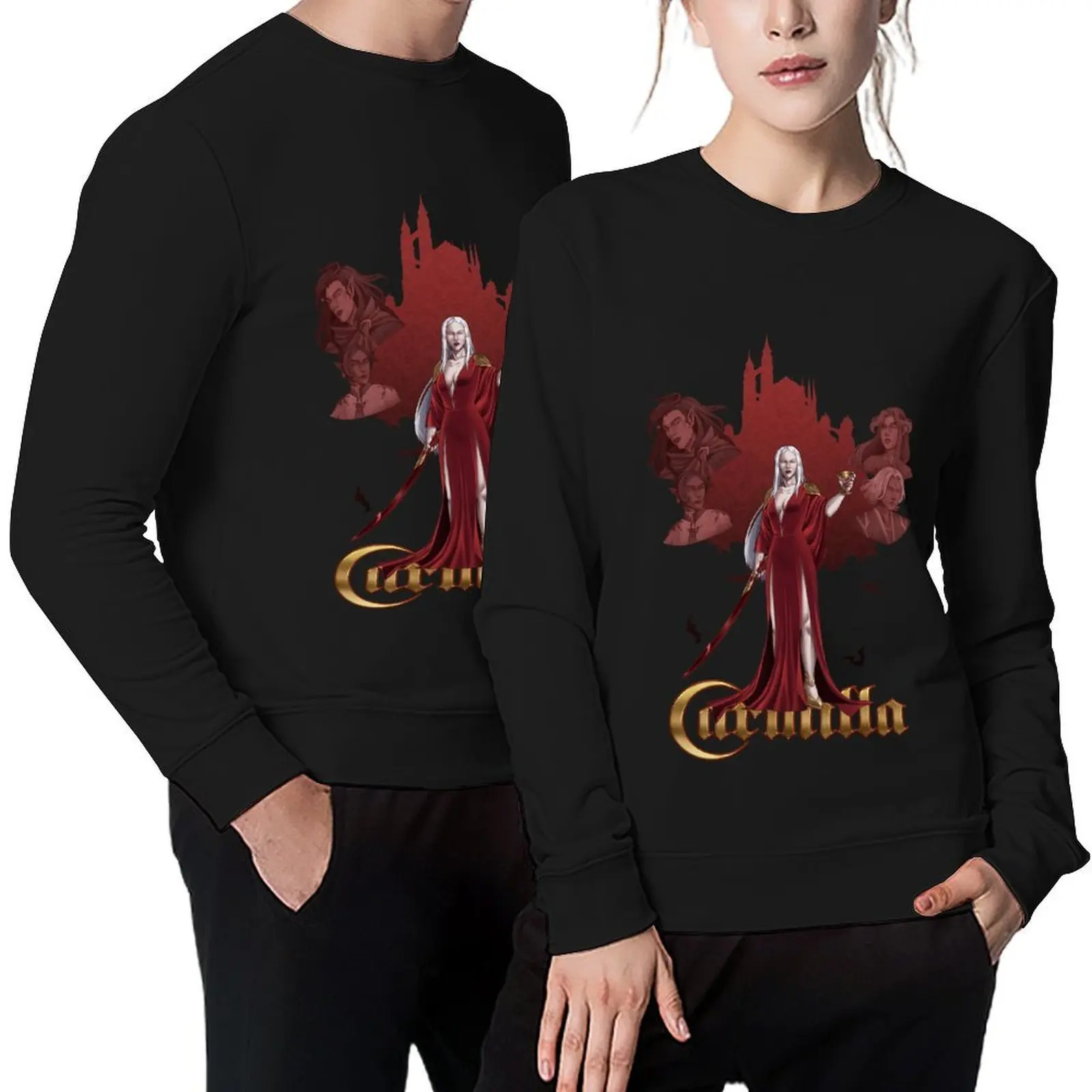 

Carmilla of Estiria Pullover korean autumn clothes mens designer clothes tracksuits korean clothes hooded sweatshirt