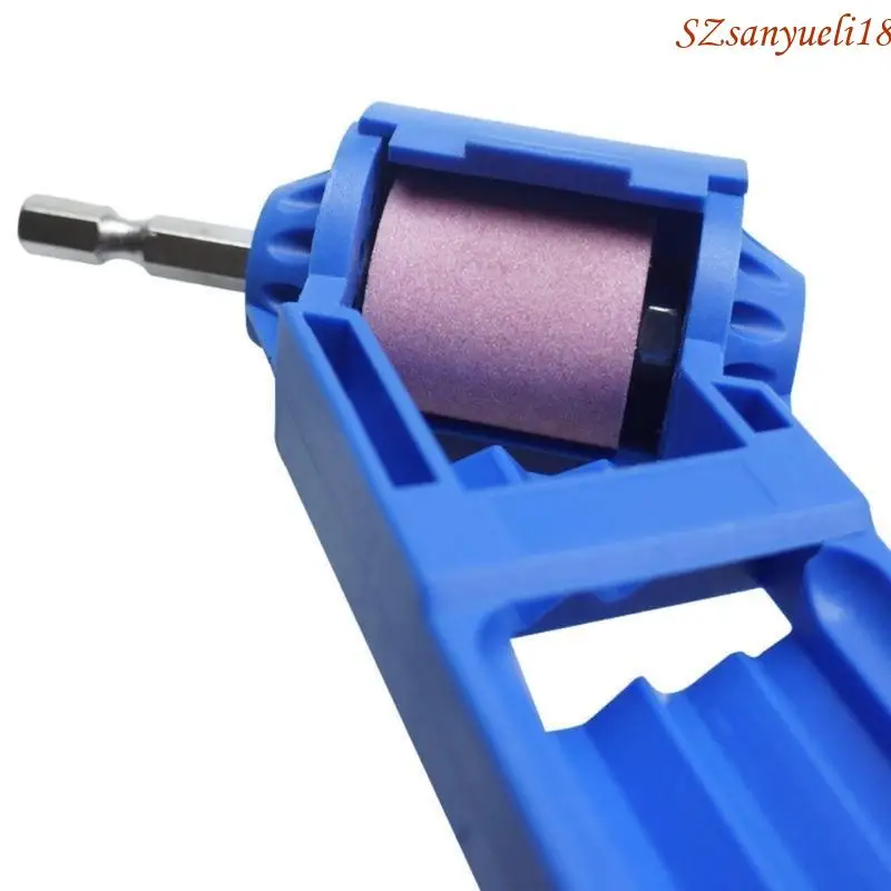 

94PC Portable Drill Bit Sharpener Includes Grinder Wrench and Grinding Stone for DIY Enthusiasts and Craftsmen