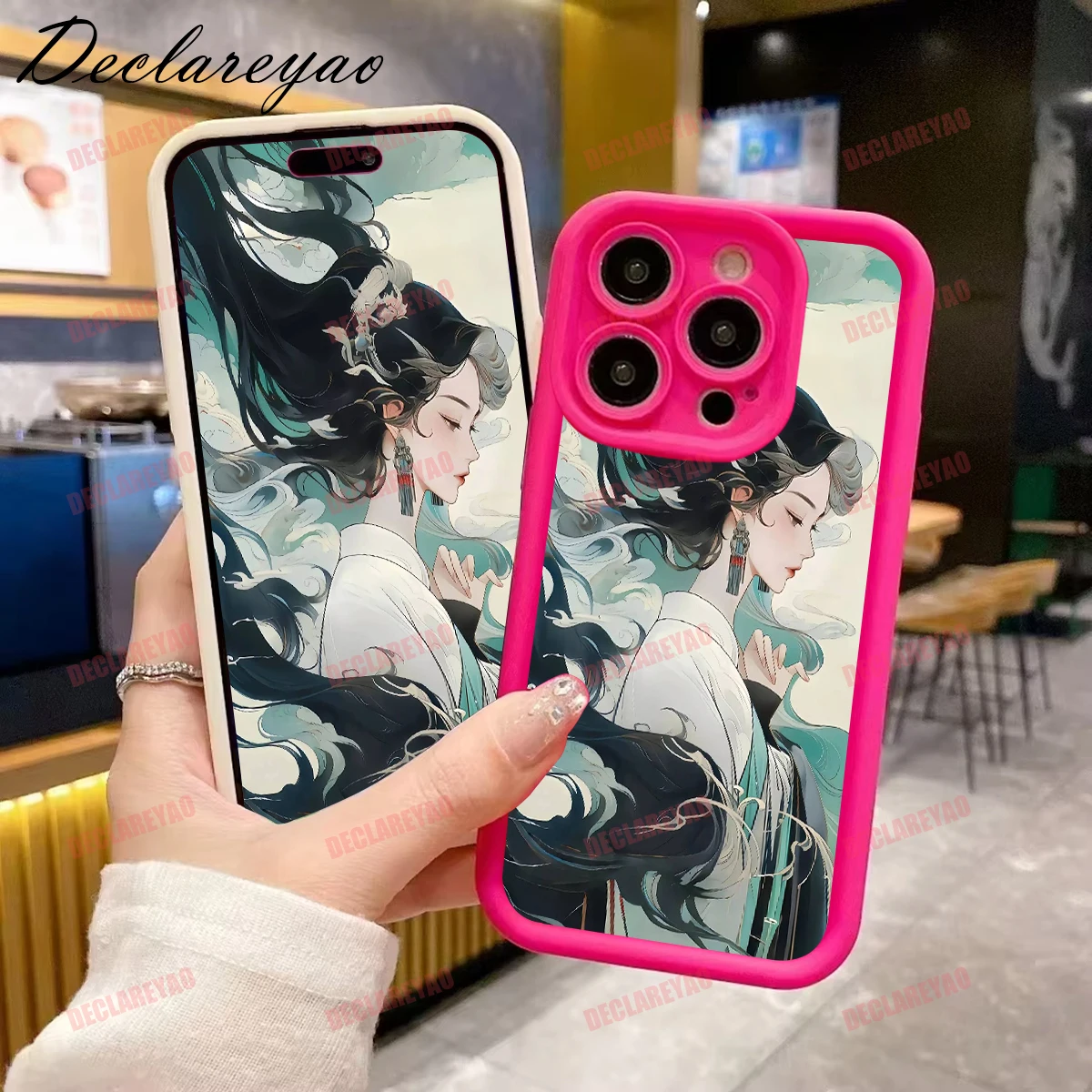 DECLAREYAO ماتي بولي TPU لينة ضوء سليم حالات ل ممن لهم A9 A16 A8 A94 A57S A9X A73 A53S R11S R15 A52 A11S A91 يغطي حافظة للصدمات