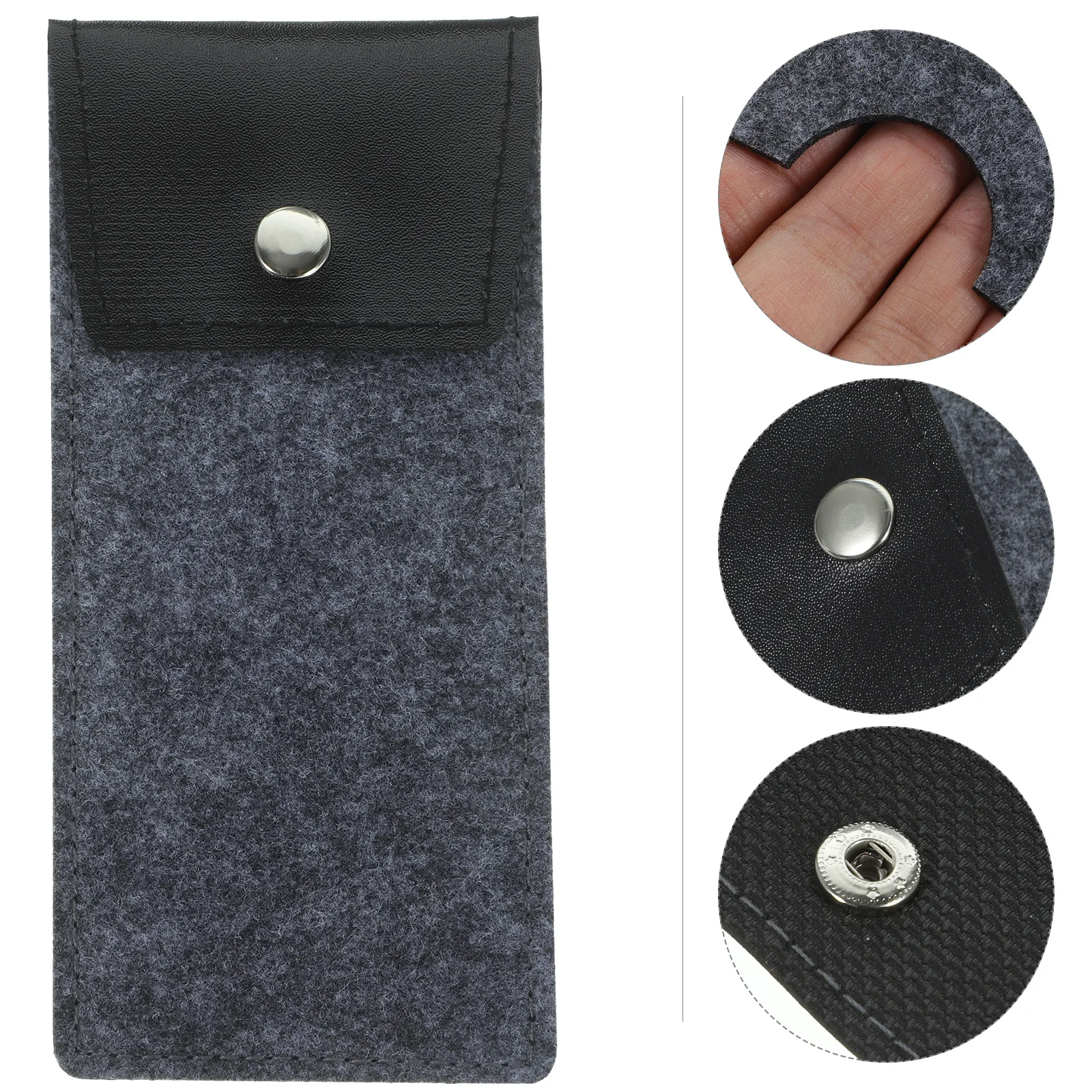 

3Pcs Glasses Pouch Felt Soft Eyeglasses Case Waterproof Durable Lightweight Compact Travel Sunglasses Storage Bag