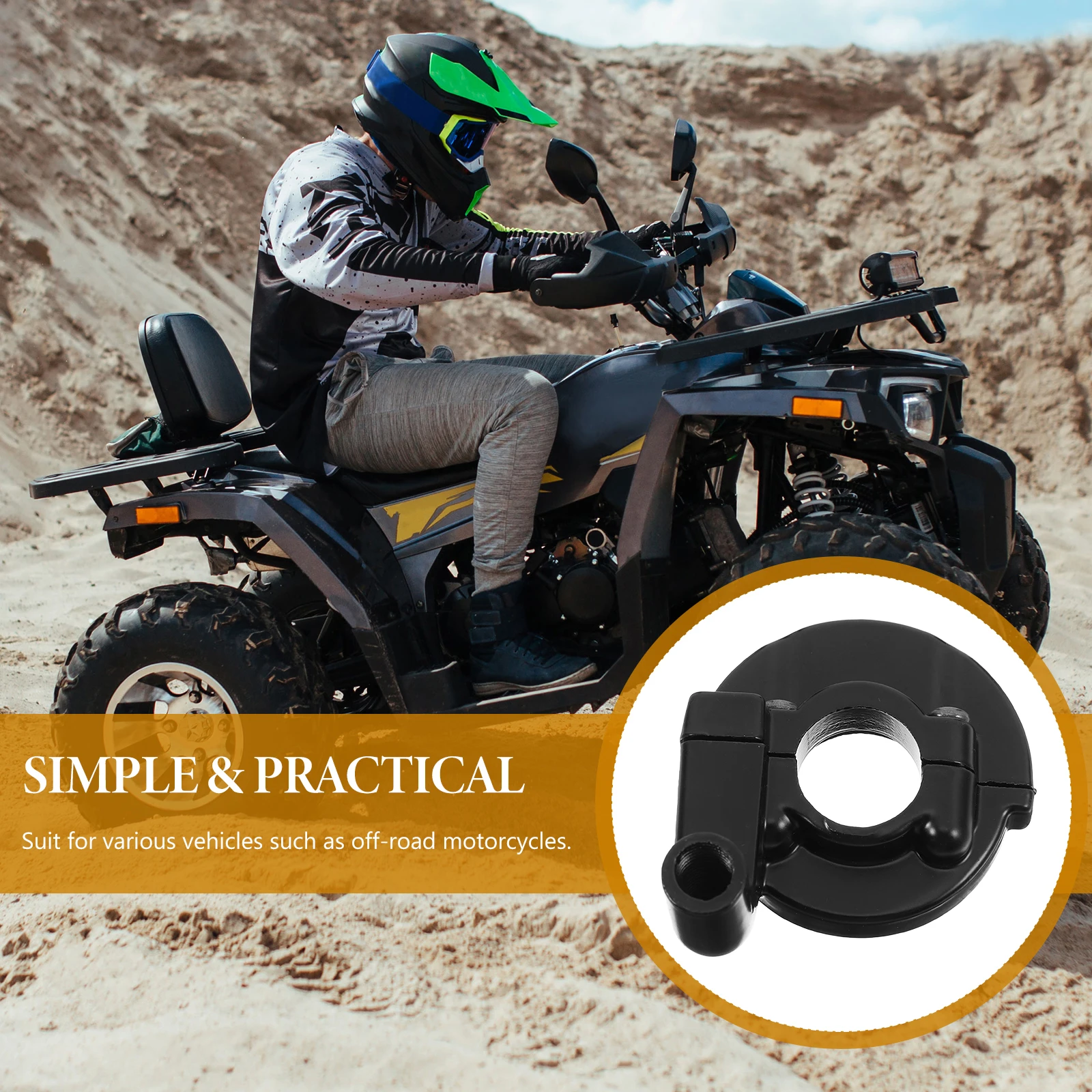 

Throttle Housing Bracket Wide Compatible Aluminum Throttle Cable Housing for Off-Road Motorcycle Pit Bike Atv Go Kart Parts