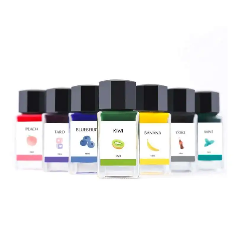 Tramol Ink Collecting Watercolor Line Drawing Cartoon Design Fast Drying Non Fading Light Color Non Carbon Waterproof Color Ink