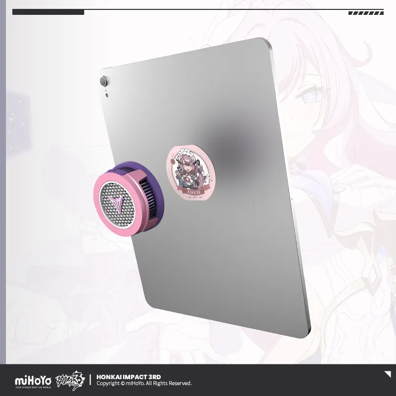 miHoYo Game Officiële Radiator Honkai Impact 3 Elysia Themaserie Magnetische Radiator B7X Mobiele Accessoires Prop Doujin Kerstcadeau