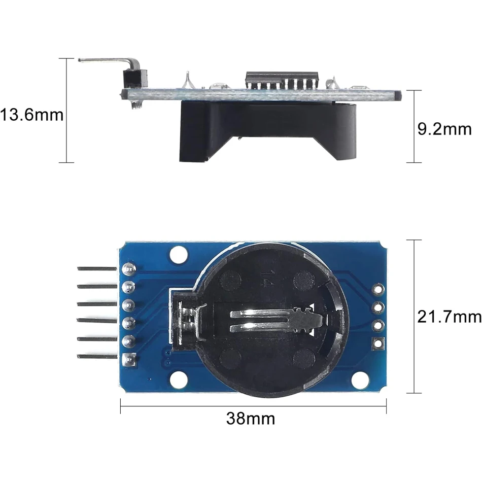 3PCS DS3231 AT24C32 IIC RTC Module Clock Timer Memory Module Beats Replace DS1307 I2C RTC Board for Arduino Raspberry Pi