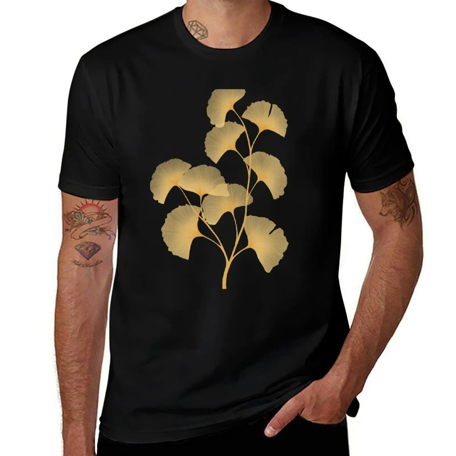 

Ginkgo T-Shirt Lightweight Casual Summer T-Shirt