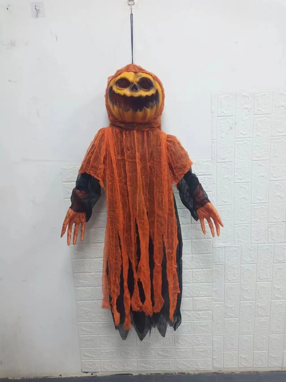 

Halloween pumpkin ghost house decoration props pumpkin pendant ghost hanging