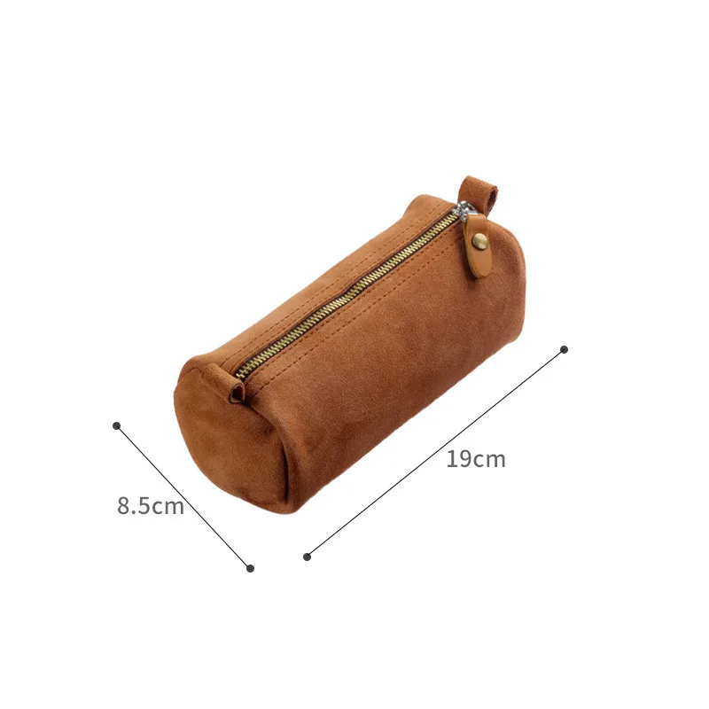 Soft Suede 100% Genuine leather Pipe Bag Purse Portable Travel Wood Tobacco Smoking Pipe Case Pouch Smoking Tool Accessories