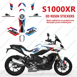 S1000XR Motorcycle 3D Gel Epoxy Resin Protective Sticker For S1000XR 2024 Tank Pad Stickers Kit