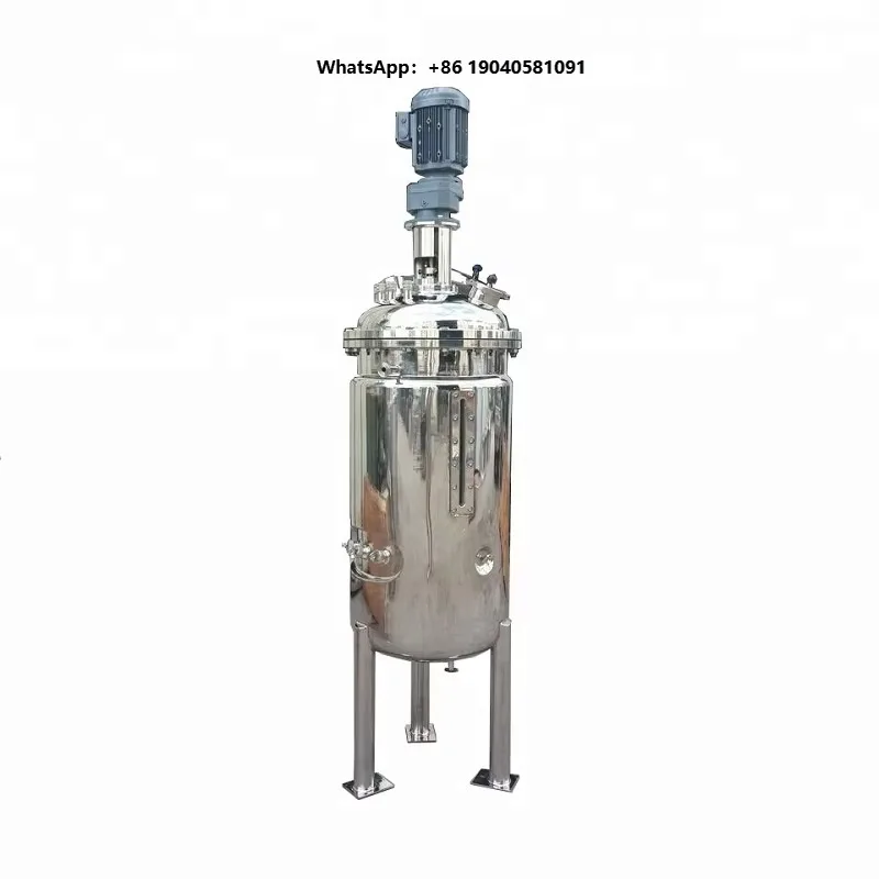 100L-5000L Industrial Constant Temperature Jacketed Bioreactor