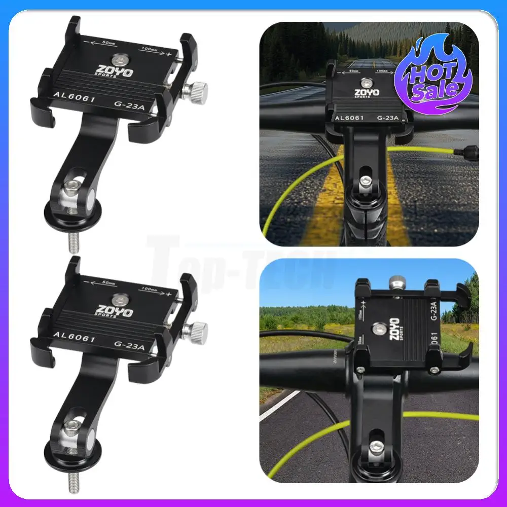 

Bike Phone Mount Bike Phone Holder Clamp 90 Degree Rotating Bicycle Mobile Phone Support Bicycle Phone Holder for 2-4 Inch Phone