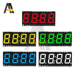 0.56-inch 4-bit 7-segment Display Module HT16K33 Drives I2C Clock Module red/yellow/green/white/blue light