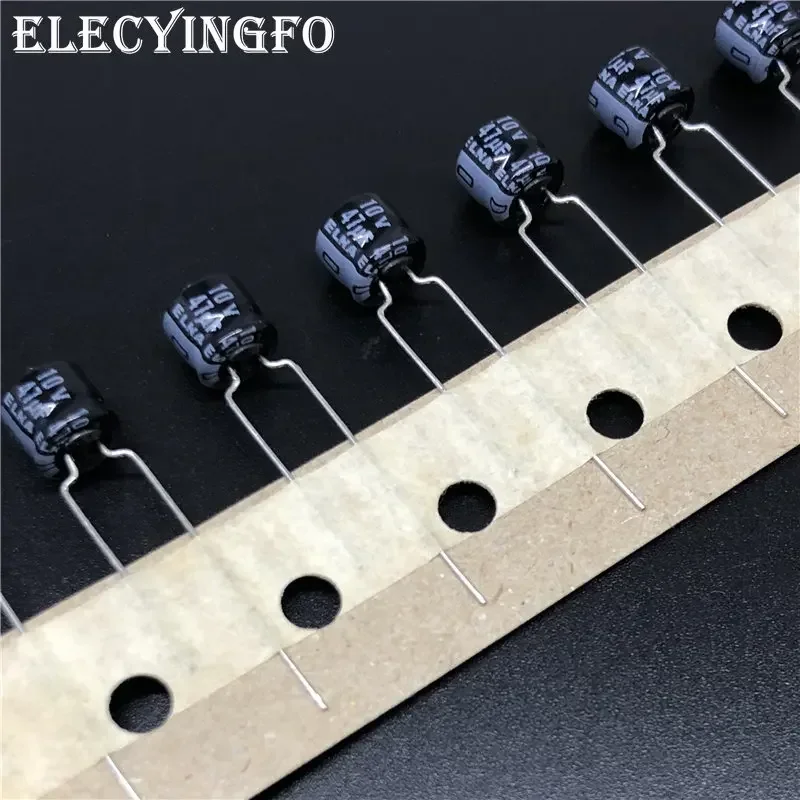 10pcs ELNA RJG series 6.3x5mm 10V47uF Aluminum Electrolytic capacitor