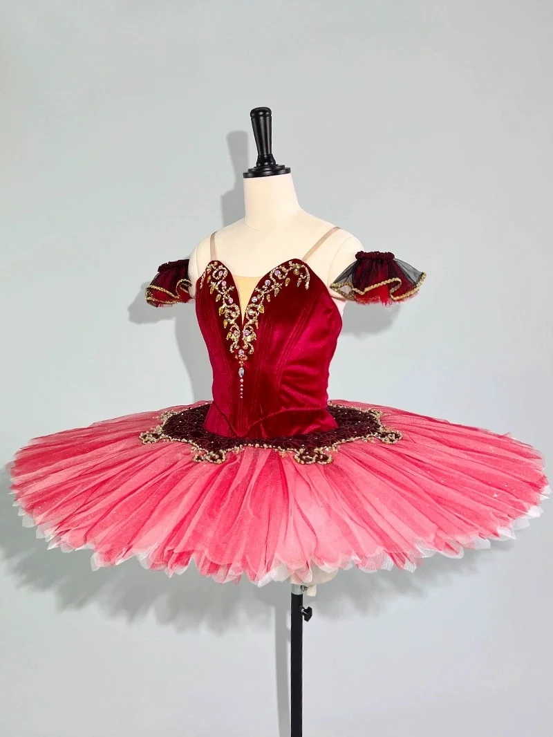 The latest 24-year-old Paquita Mirada Don Quijote ballet TUTU adult and children's competition uniforms