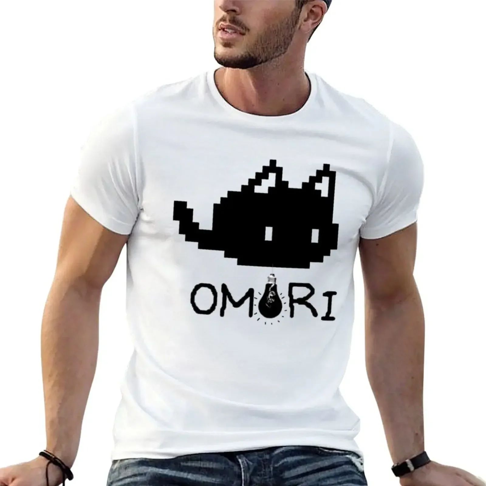 

omori T-Shirt oversized graphic tee plus sizes summer top mens t shirts casual stylish