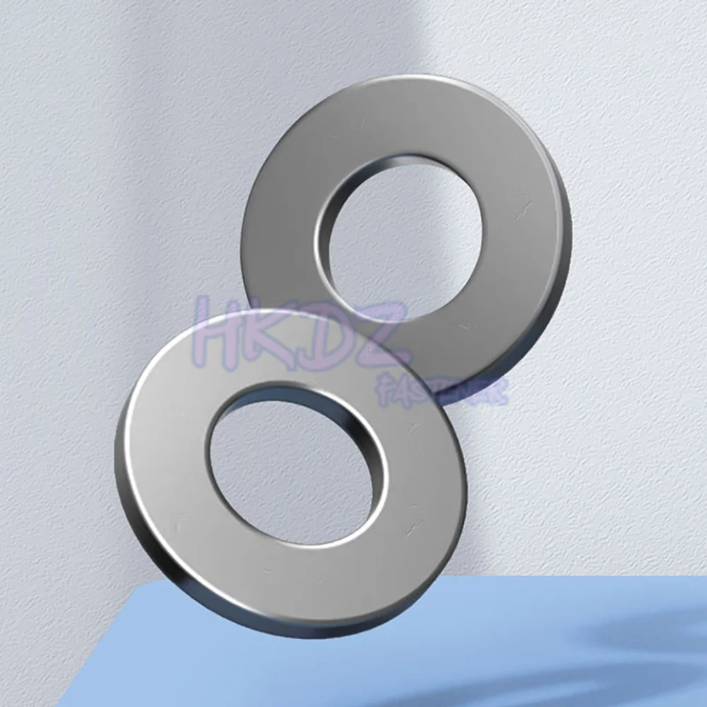 Flat Washers GB97 A2 304 Stainless Steel Washer M2 M2.5 M3 M4 M5 M6 M8 M10 M12 M14 M16 M18 M20 M22 M24 M27 M30