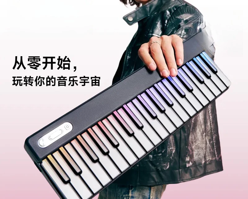 Zero basic seconds to get started, automatic transmission portable playing piano, electronic organ, smart keyboard