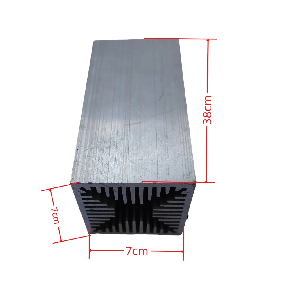 Imagem -04 - Módulo de Tubo Mos de Alta Potência Radiador com Ajuste de Vento Dissipação Térmica 70x70x380 mm Novo