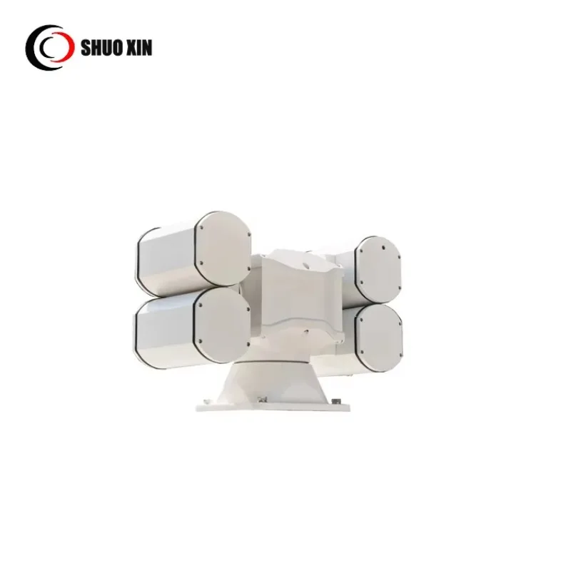 Mobile Vehicle PTZ Camera System High-Resolution Thermal PTZ Camera With Synchronized Laser