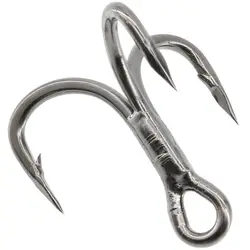 Saltwater Treble Hooks for Big Game Bluefish Salmon Kingfish 50/20pcs 8# 6# 4# 2# 1# 1/0 2/0 3/0 6X Strong Treble Fishing Hooks