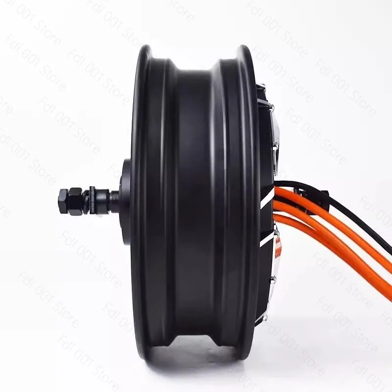 12 Inch 2000W-3000W 4th Gen Hub Motor, High Efficiency Performance Drive System for Electric Motorcycle and Scooter Upgrades