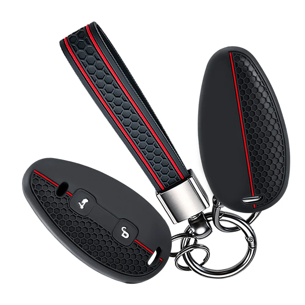 Soft Key Holder With Chain For Piaggio Vespa GTV300 GTS300 GTV GTS250 Primavera Sprint 150 Beverly 300 MP3 250 Perfect Fit