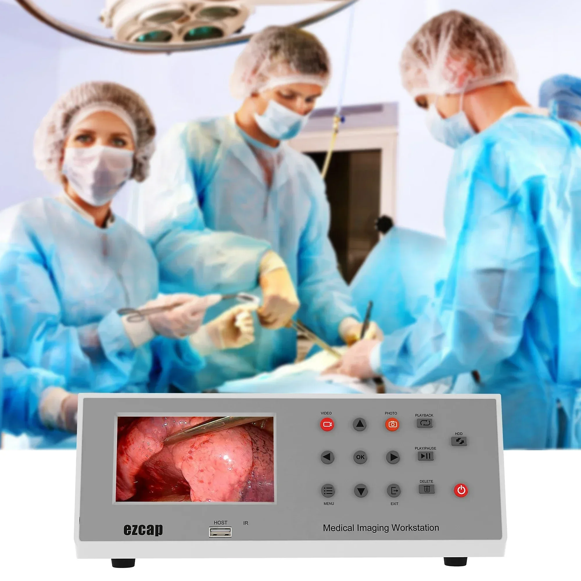 Ezcap292 Medical Imaging Workstation SDI Ypbpr CVBS DVI VGA HDMI Video Capture Card Record To U Disk or USB3.0 PC Capture Video