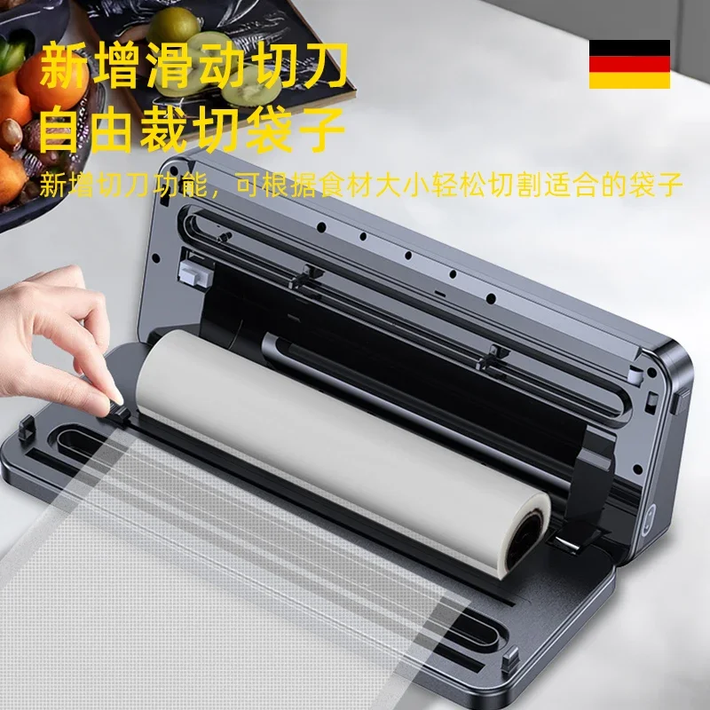 Automatic vacuum sealing machine Small household wet and dry use