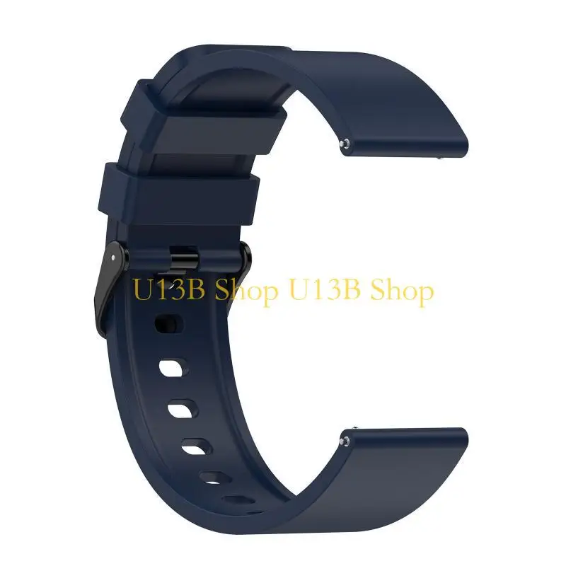 U13B Kompatibel untuk Amazfitbip 3 Amazfitgts 2Mini Band Adjustable Sport Silicone Washable Strap Bristband Waterproof