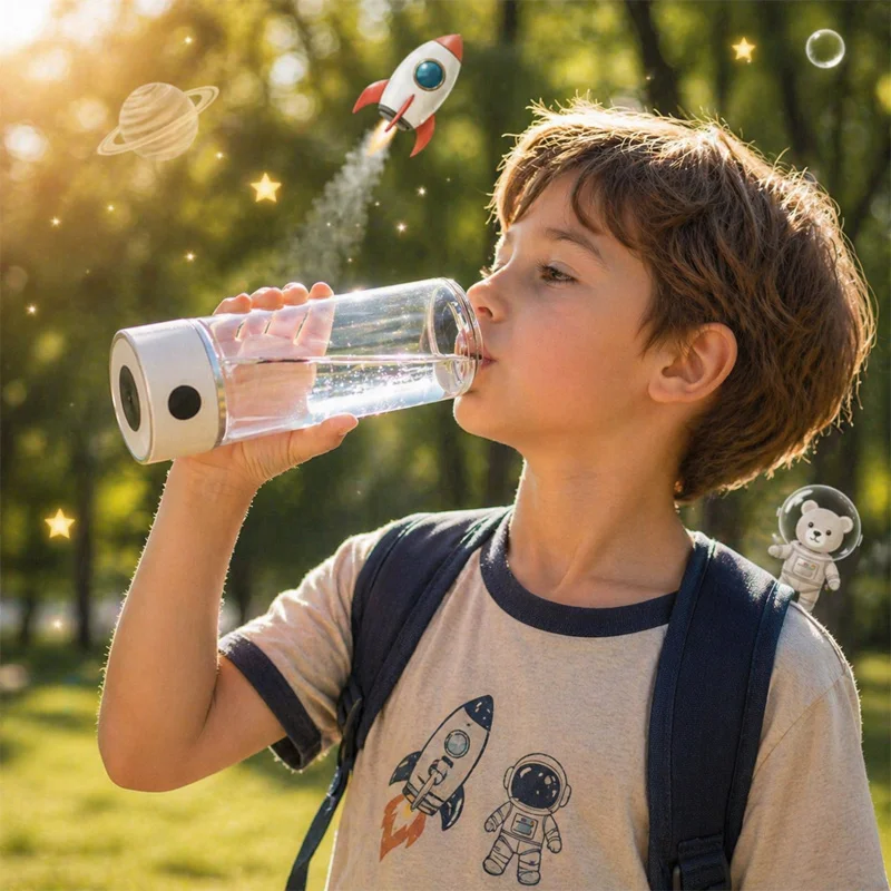 Elegant Hydrogen Water Bottle Ionizer 3000+ Ppb H2 Hydrogen Water Maker for Healthcare Product Hydrogen Rich Water Flask